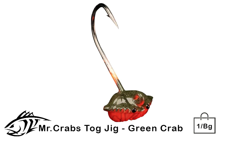 Lunker City 3oz Mr. Crabs Tog Jig 1/Bag
