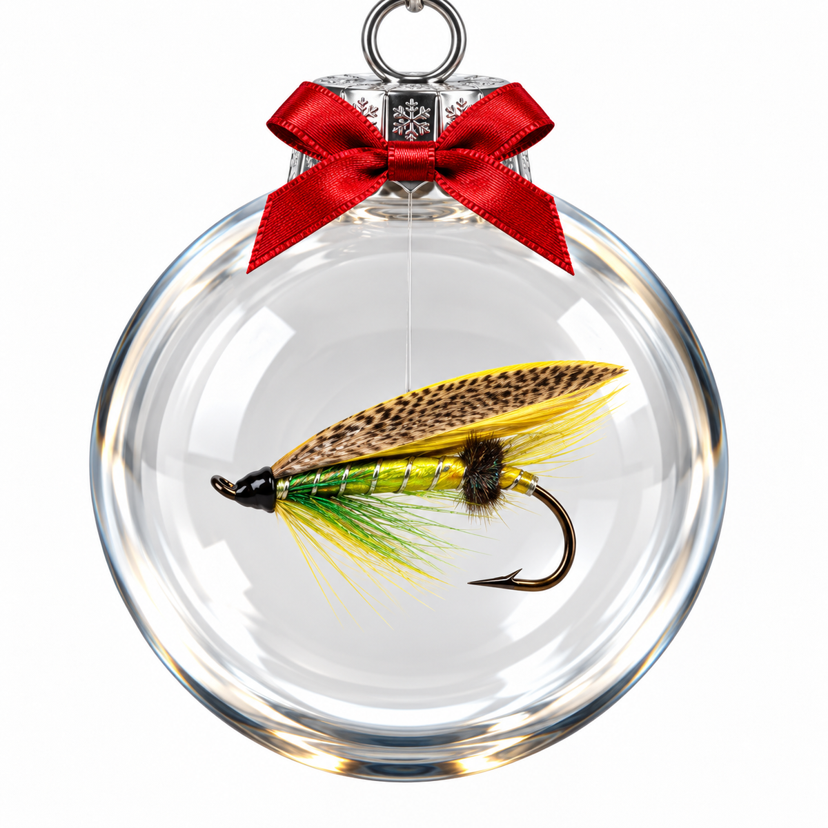 Stone Creek Tied Fly Holiday Ornaments