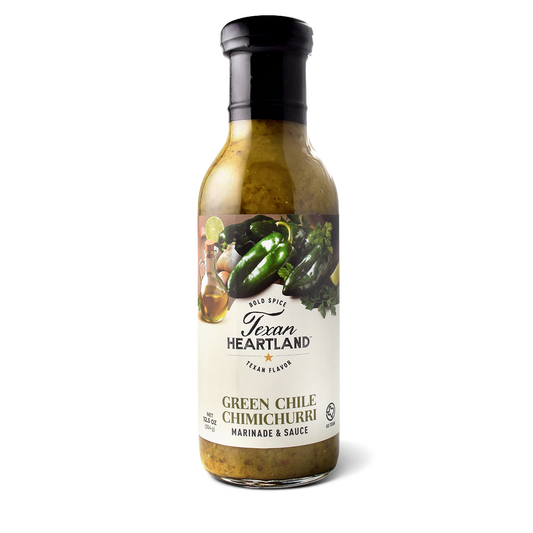 Texan Heartland Green Chile Chimichurri Marinade & Sauce