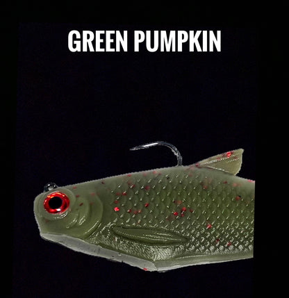 Bull Shad 6" Bacca Burrito Medium Sink