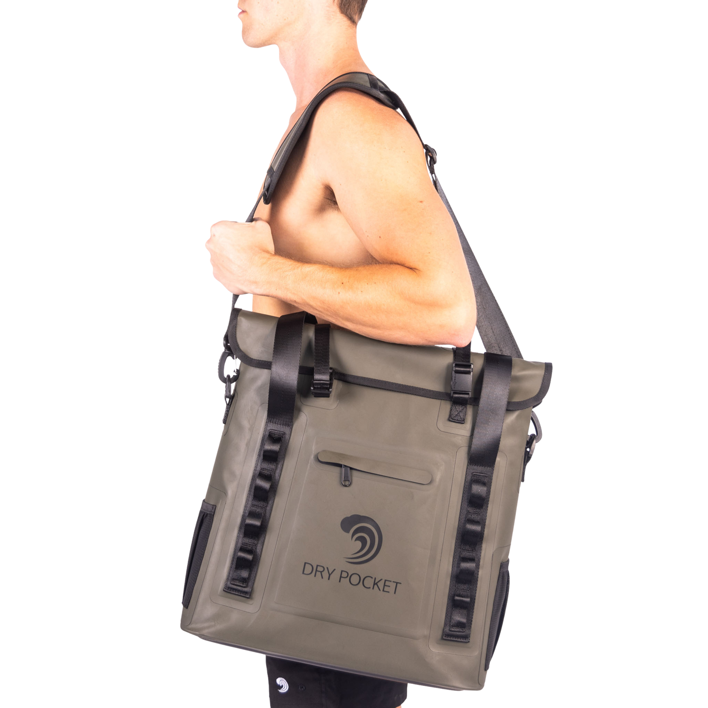 Dry Pocket Auto-Sealing, Waterproof, Floating, Scent Proof Tote Cooler