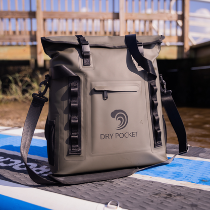 Dry Pocket Auto-Sealing, Waterproof, Floating, Scent Proof Tote Cooler