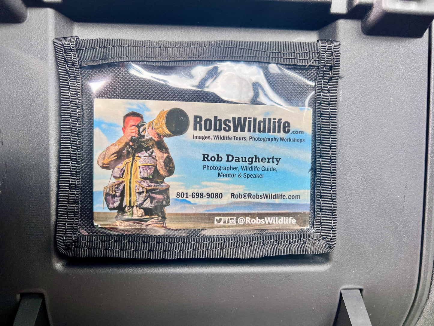 Overland Gear Guy Grenadier Console Card Holder