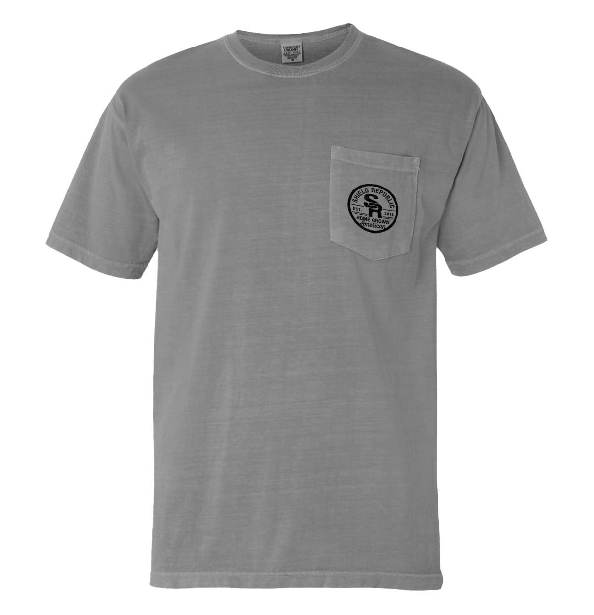 Shield Republic Dirty Hands American Grit Pocket Tee