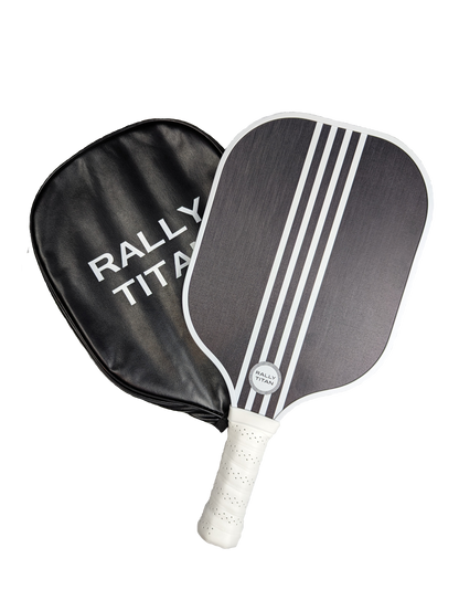 Rally Titan Pickleball Aspro | 10MM | T300 Textured Carbon Fiber Surface