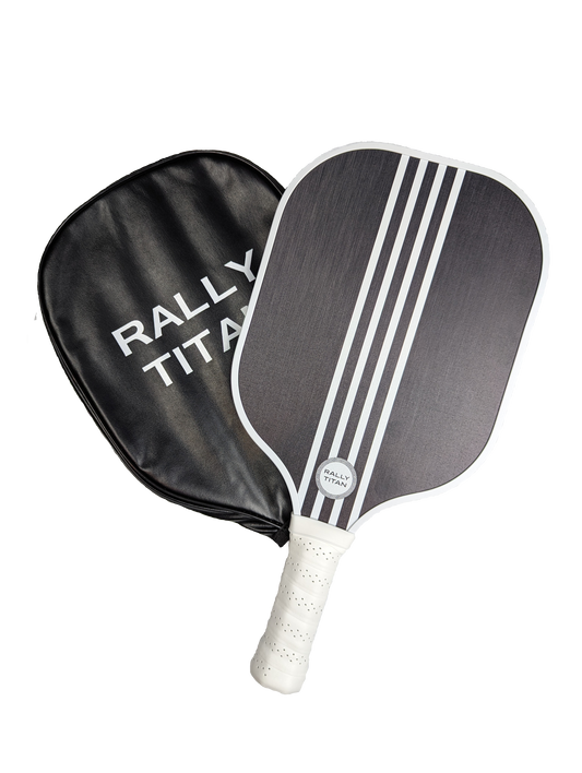 Rally Titan Pickleball Aspro | 10MM | T300 Textured Carbon Fiber Surface