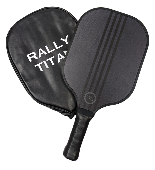 Rally Titan Pickleball Mavro | 10MM | T300 Textured Carbon Fiber Surface