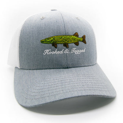 Hooked & Tagged  - Fish of 10k Casts Embroidered Hat