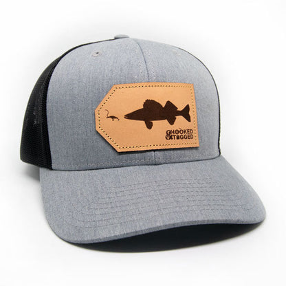 Hooked & Tagged  - Walleye Patch Hat