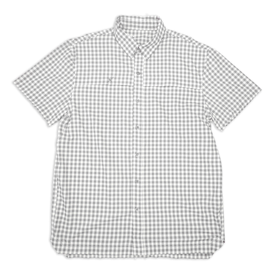 Xotic - Short Sleeve Patterned Lifestyle Button Down w/ REPEL-X