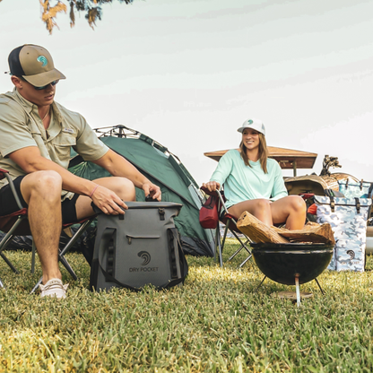Dry Pocket Auto-Sealing, Waterproof, Floating, Scent Proof Tote Cooler