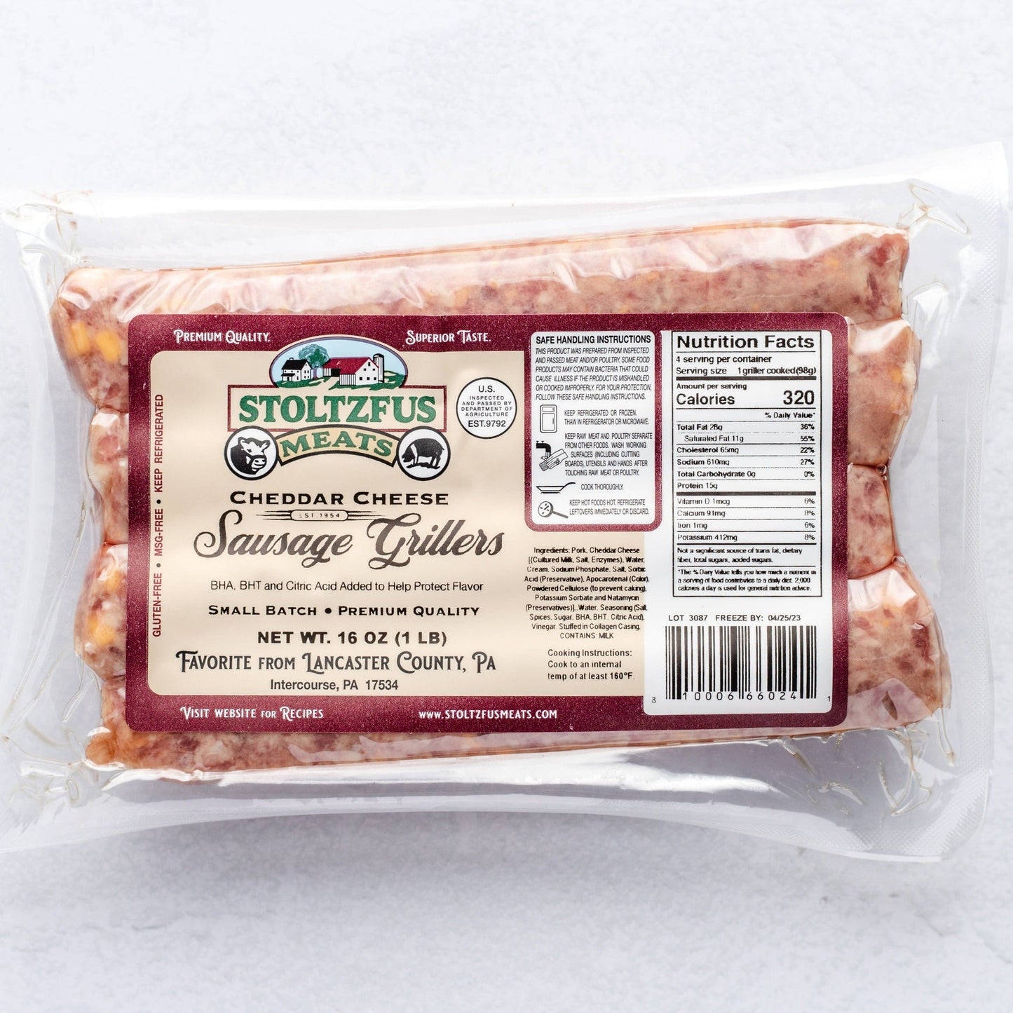 Stoltzfus Meats Stoltzfus Sausage Grillers