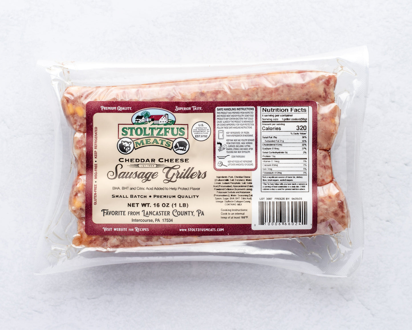 Stoltzfus Meats Stoltzfus Sausage Grillers