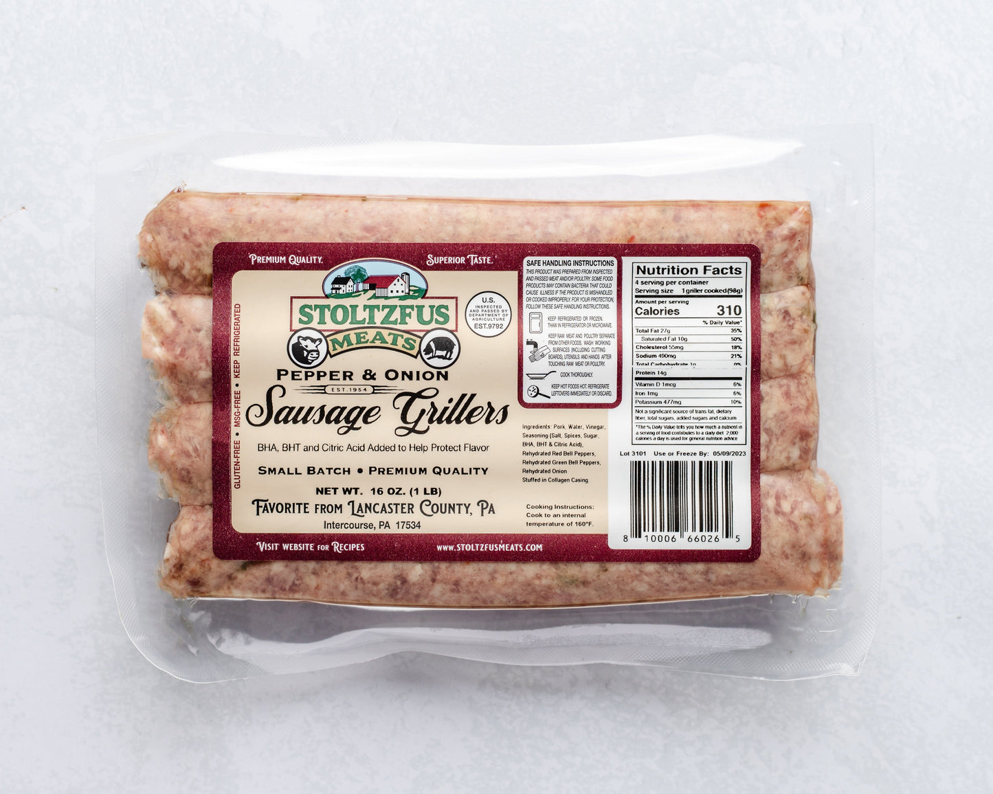 Stoltzfus Meats Stoltzfus Sausage Grillers