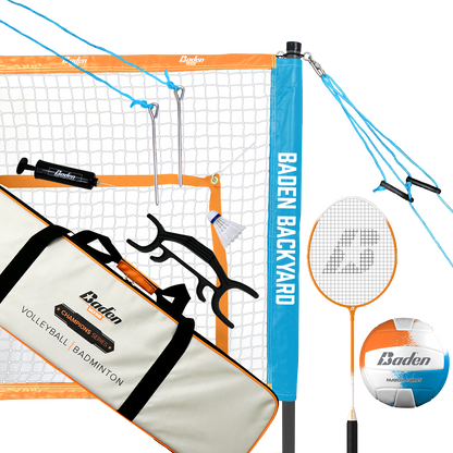 Baden Sports Champions Volleyball & Badminton Set