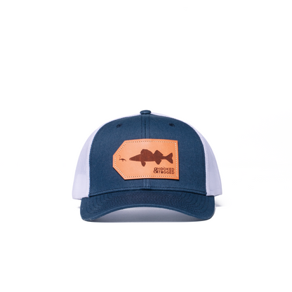 Hooked & Tagged  - Walleye Patch Hat