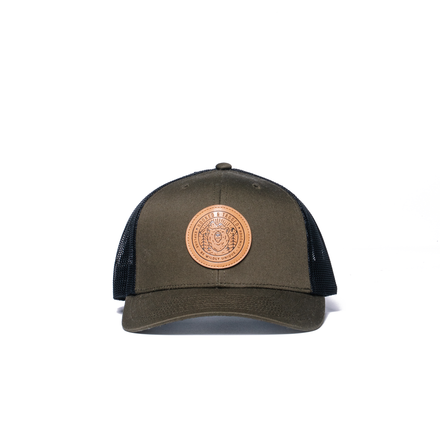 Hooked & Tagged  - Explore Bear Patch Hat