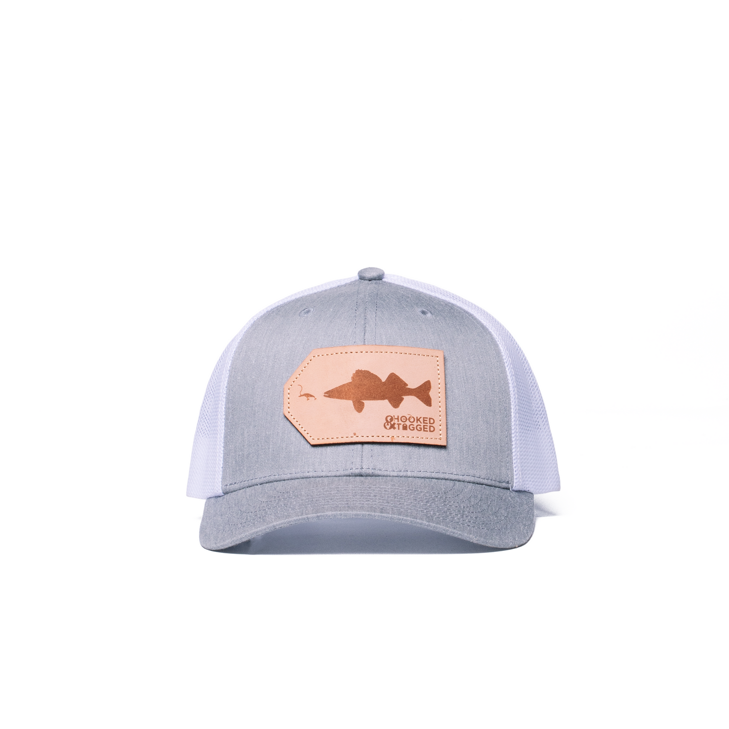 Hooked & Tagged  - Walleye Patch Hat