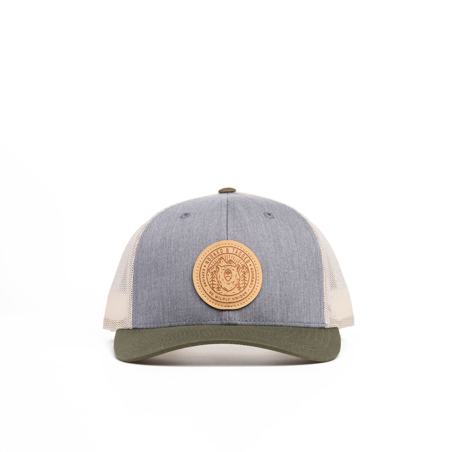 Hooked & Tagged  - Explore Bear Patch Hat