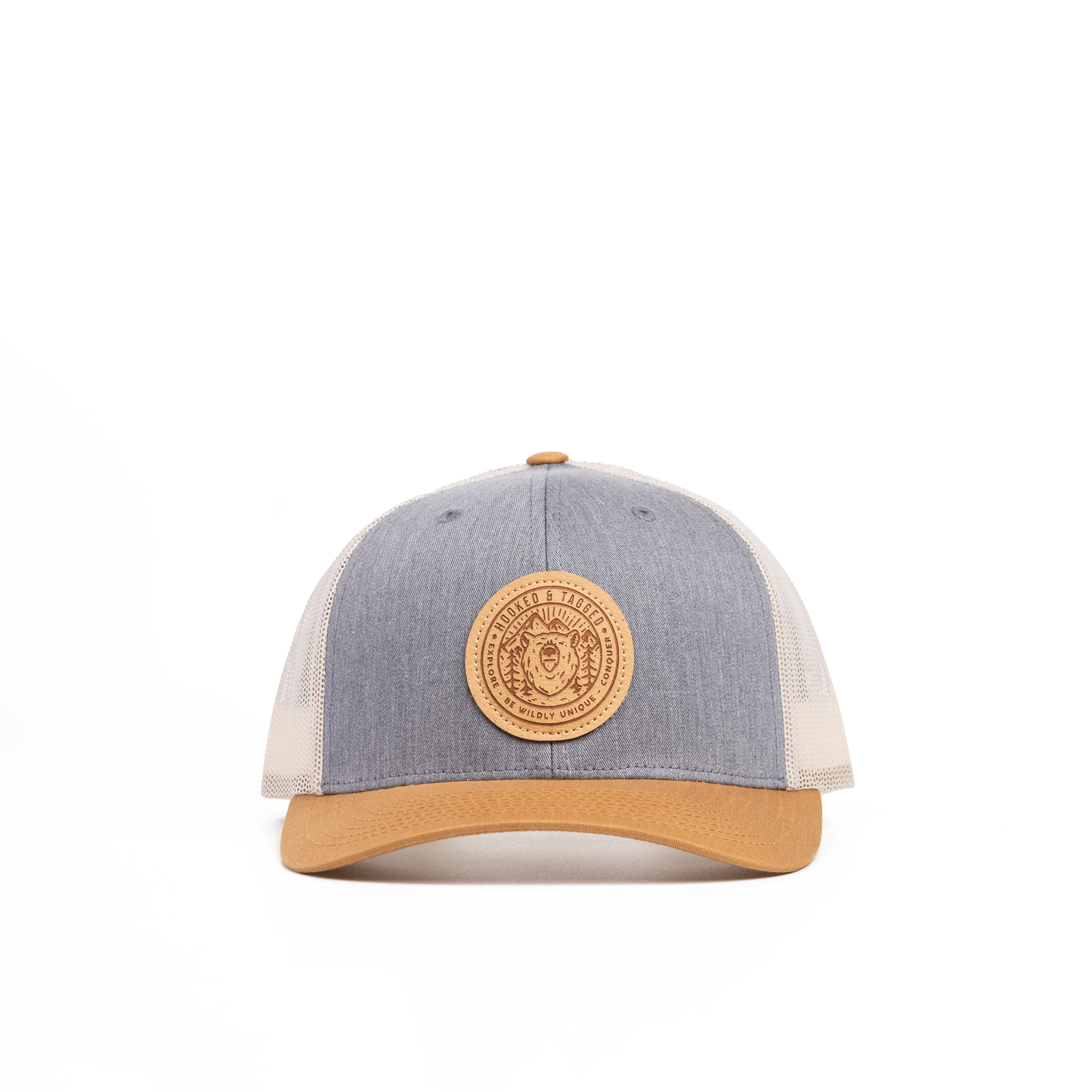 Hooked & Tagged  - Explore Bear Patch Hat
