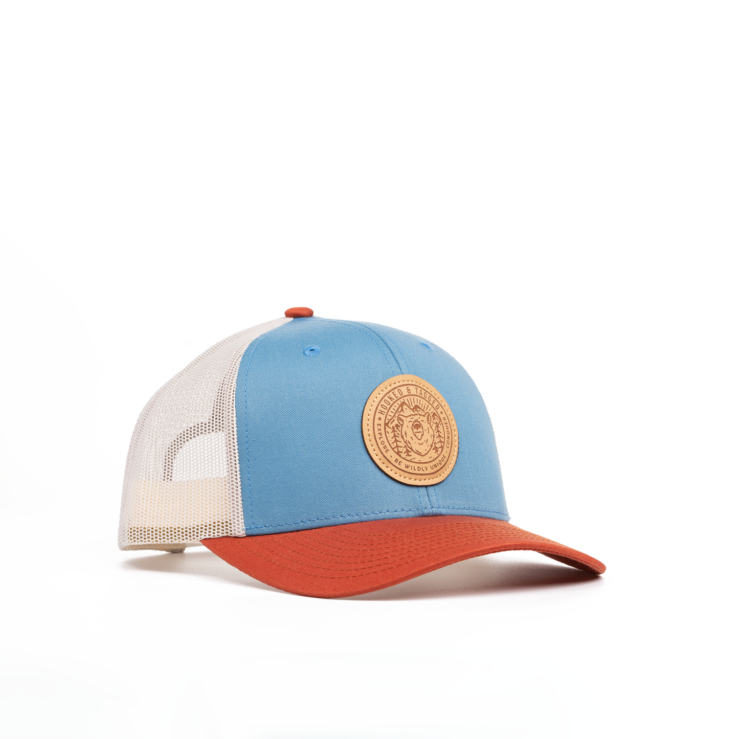 Hooked & Tagged  - Explore Bear Patch Hat