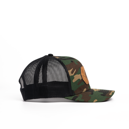 Hooked & Tagged  - Turkey Patch Hat