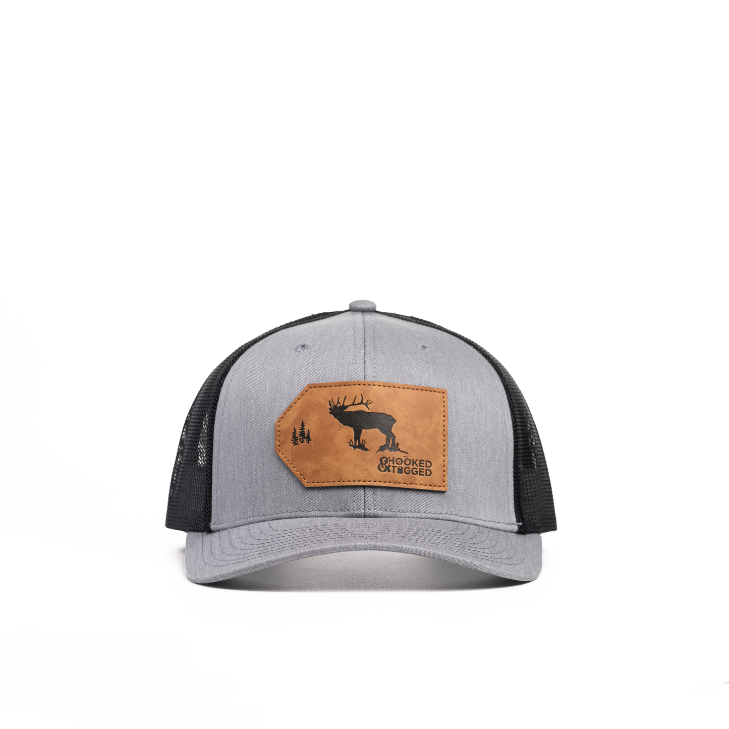 Hooked & Tagged  - Elk Patch Hat