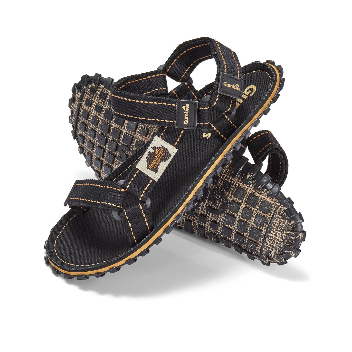 Gumbies Tracker Sandals - Men's - Black