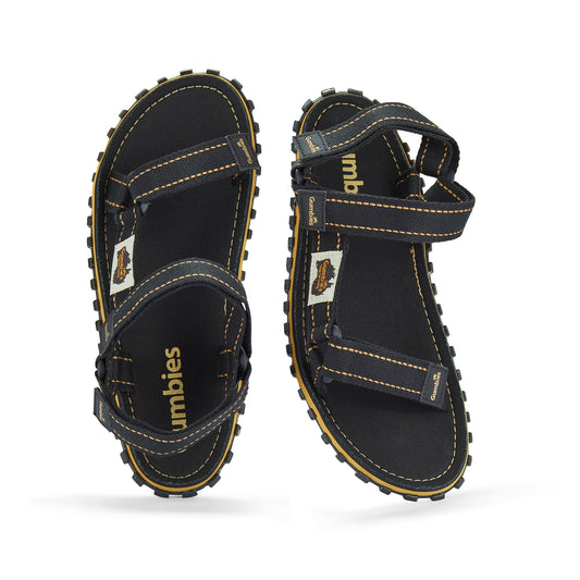 Gumbies Tracker Sandals - Men's - Black