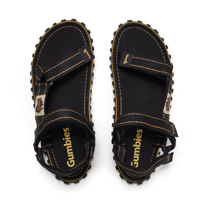 Gumbies Tracker Sandals - Women's - Black