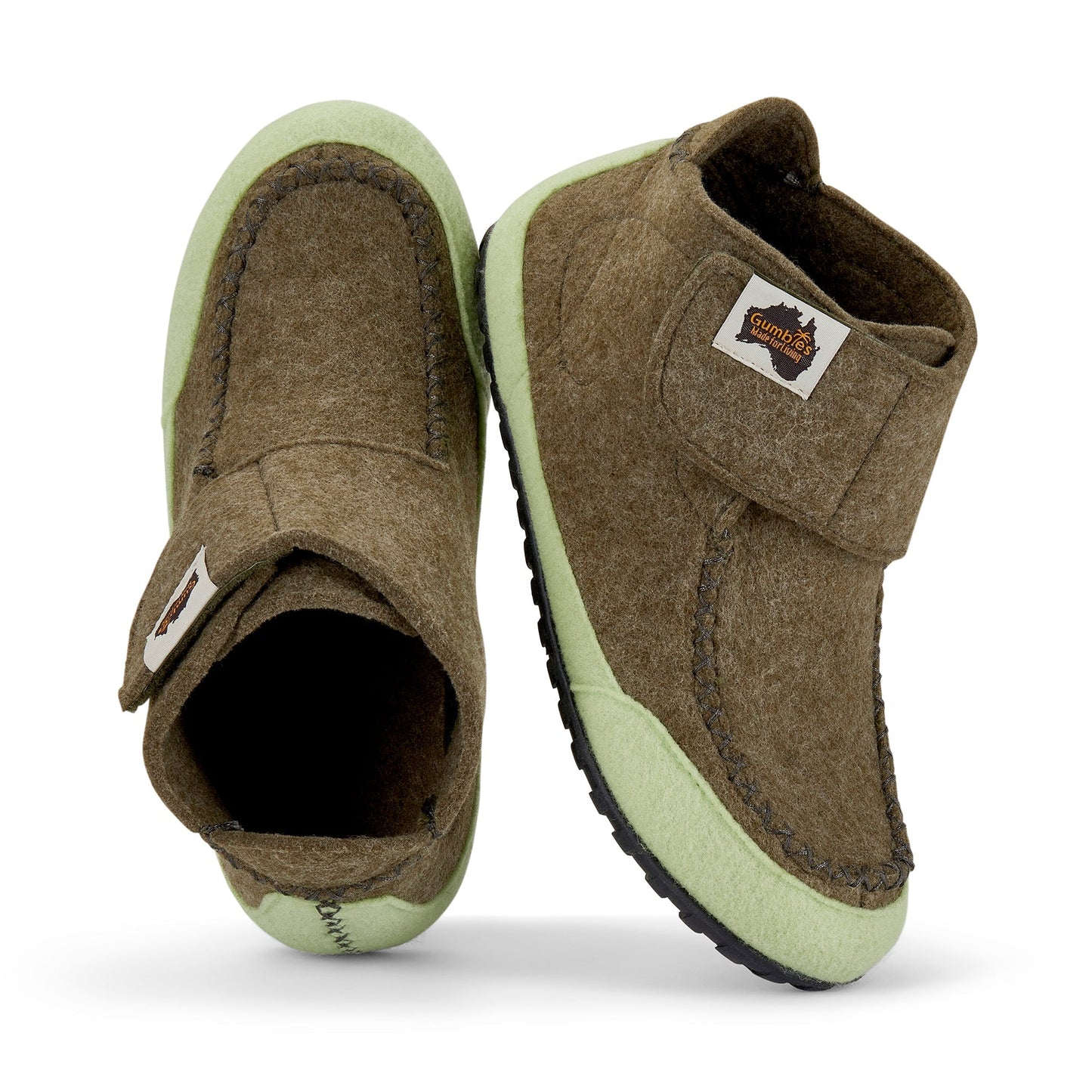 Gumbies  Quokka - Men's - Moss & Pistachio