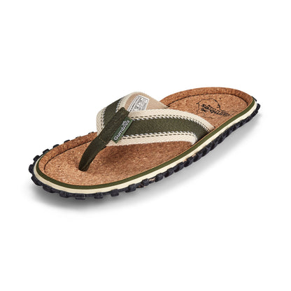 Gumbies Corker - Flip-Flops - Men's - Khaki
