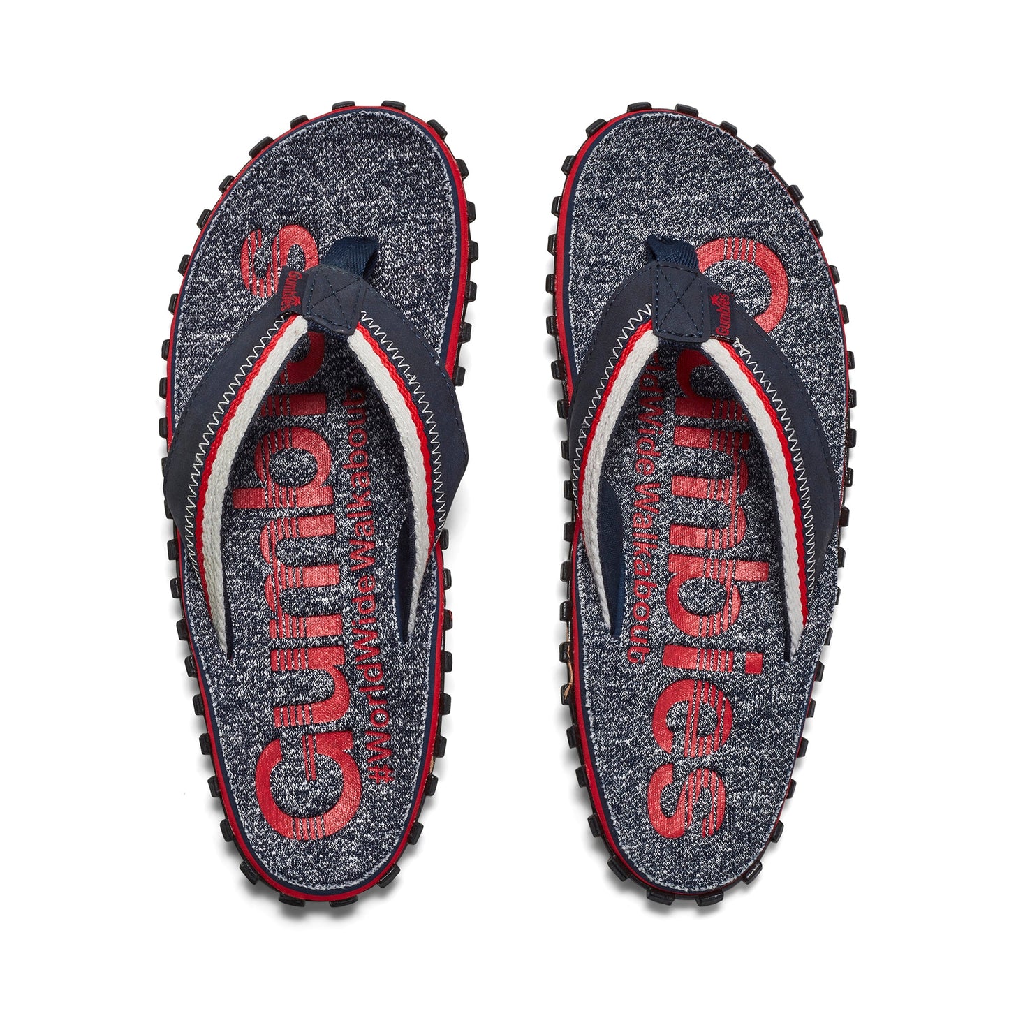 Gumbies Cairns - Flip-Flops - Men's - Red