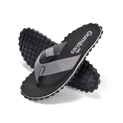 Gumbies Duckbill - Flip-Flops - Women's - Black & Grey