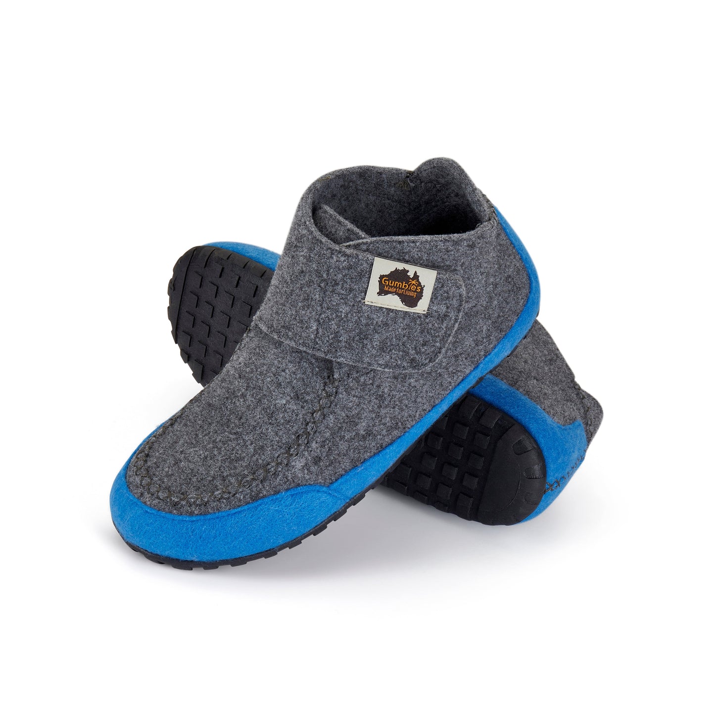 Gumbies Quokka - Men's - Grey & Blue