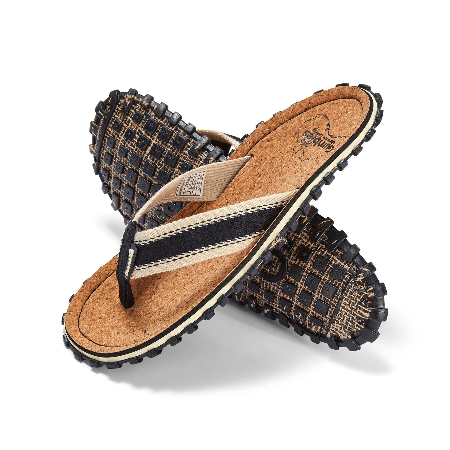 Gumbies Corker Flip-Flops - Women's - Black