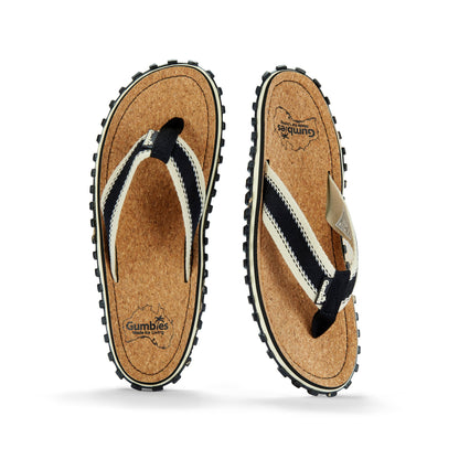 Gumbies Corker Flip-Flops - Women's - Black