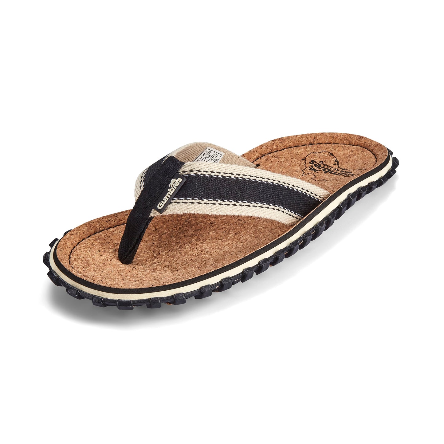 Gumbies Corker - Flip-Flops - Men's - Black