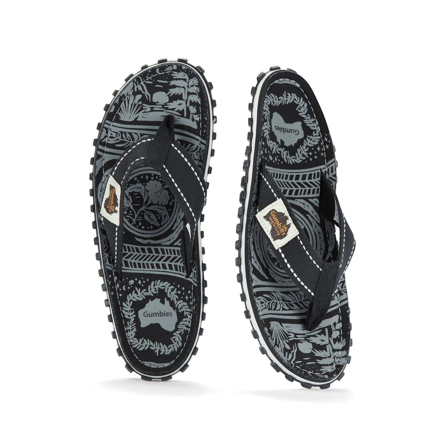 Gumbies Islander Flip-Flops - Women's - Midnight Black
