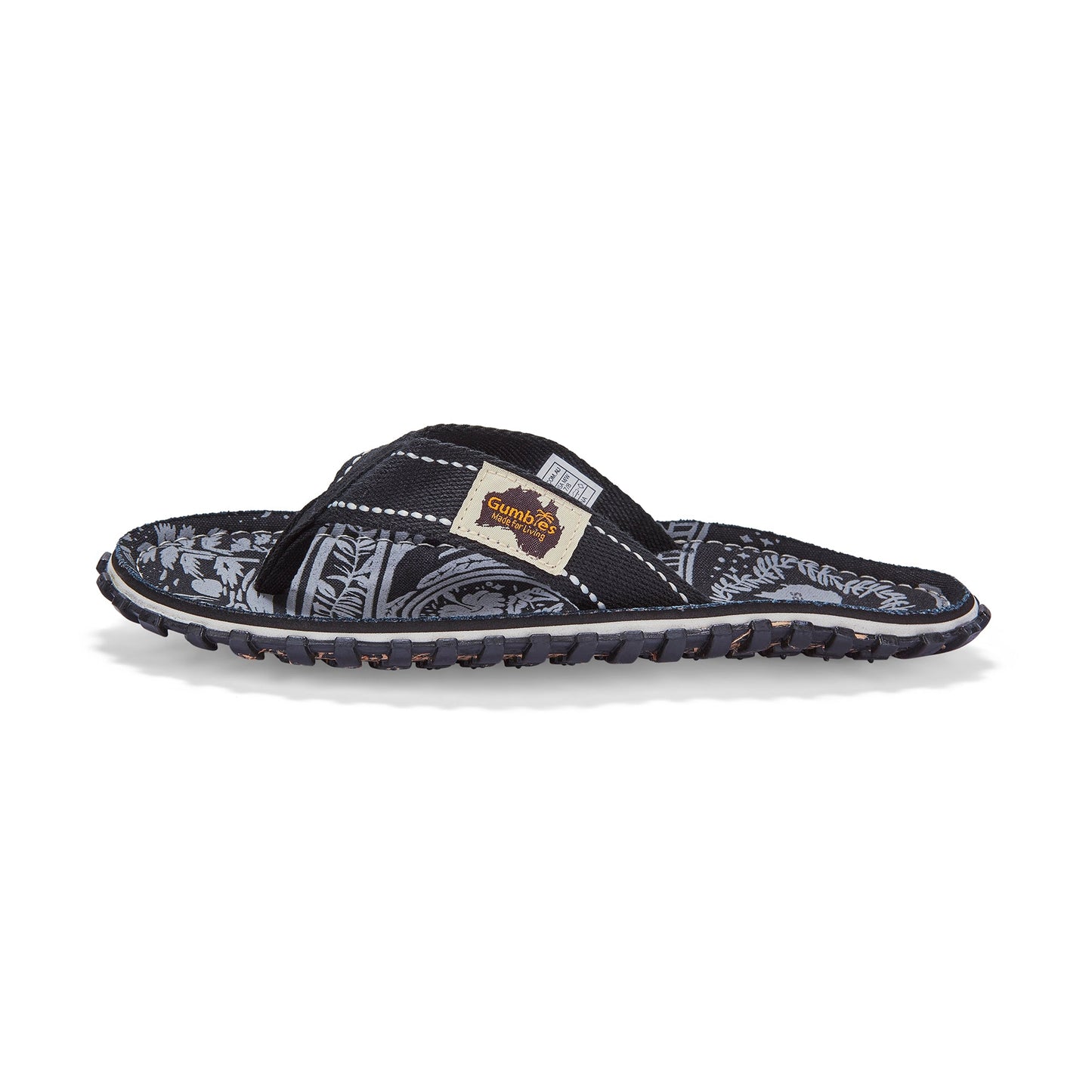 Gumbies Islander Flip-Flops - Men's - Midnight Black
