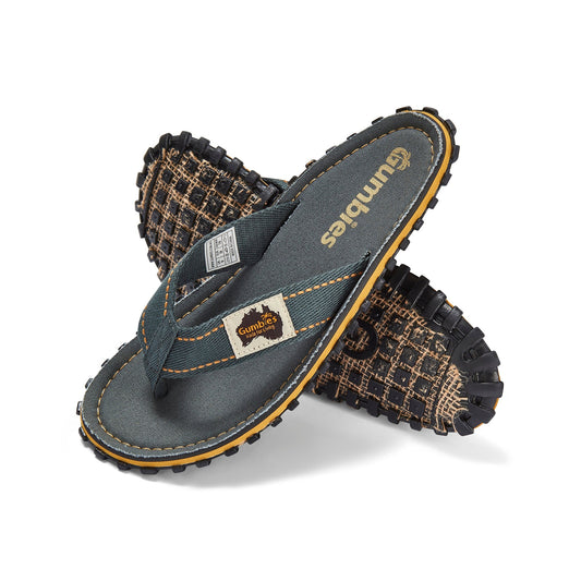 Gumbies Islander Flip-Flops - Men's - Classic Grey