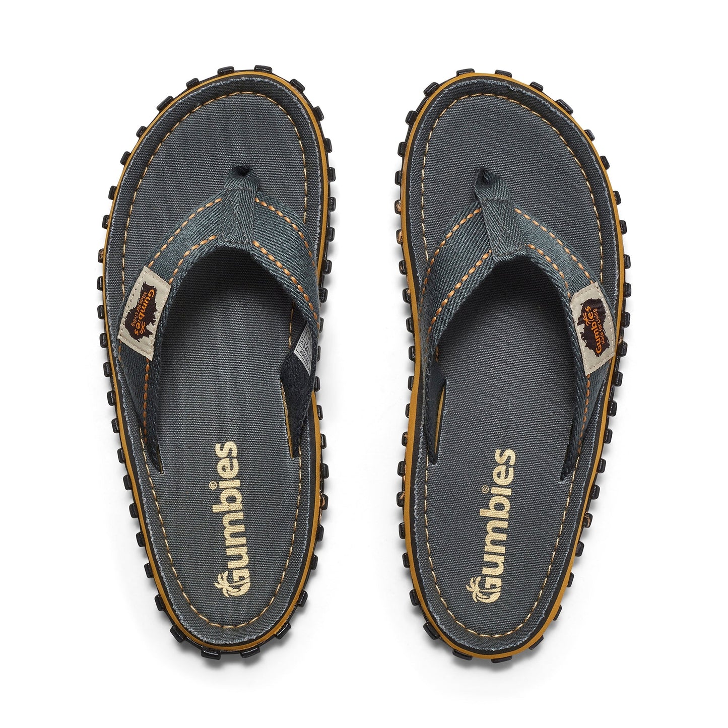 Gumbies Islander Flip-Flops - Men's - Classic Grey