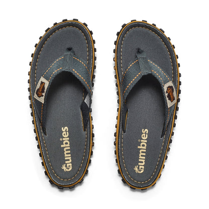 Gumbies Islander Flip-Flops - Men's - Classic Grey