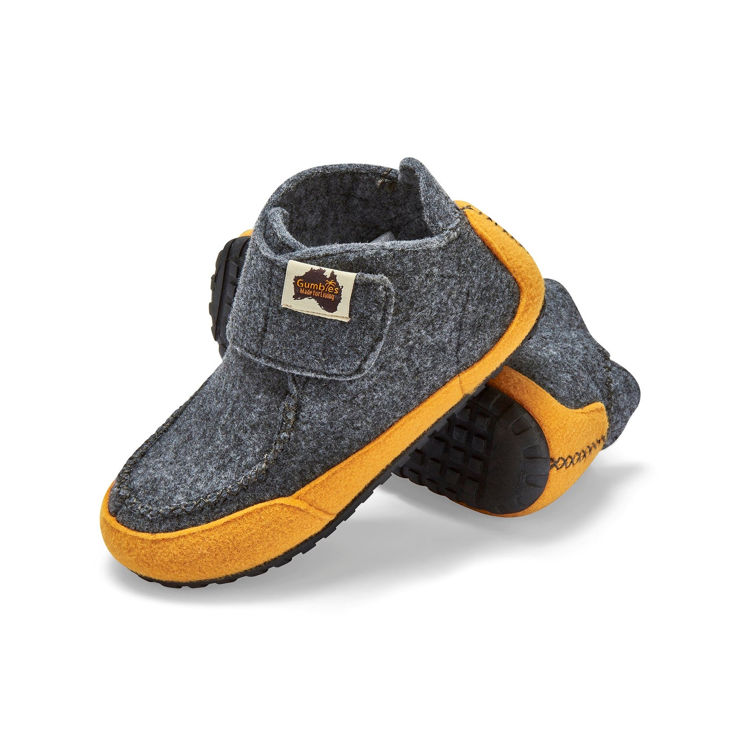 Gumbies Quokka - Women's - Grey & Curry