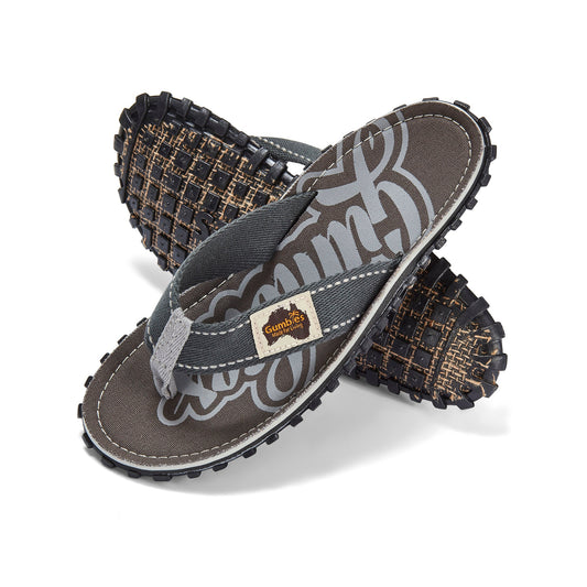 Gumbies Islander Flip-Flops - Men's - Cool Grey
