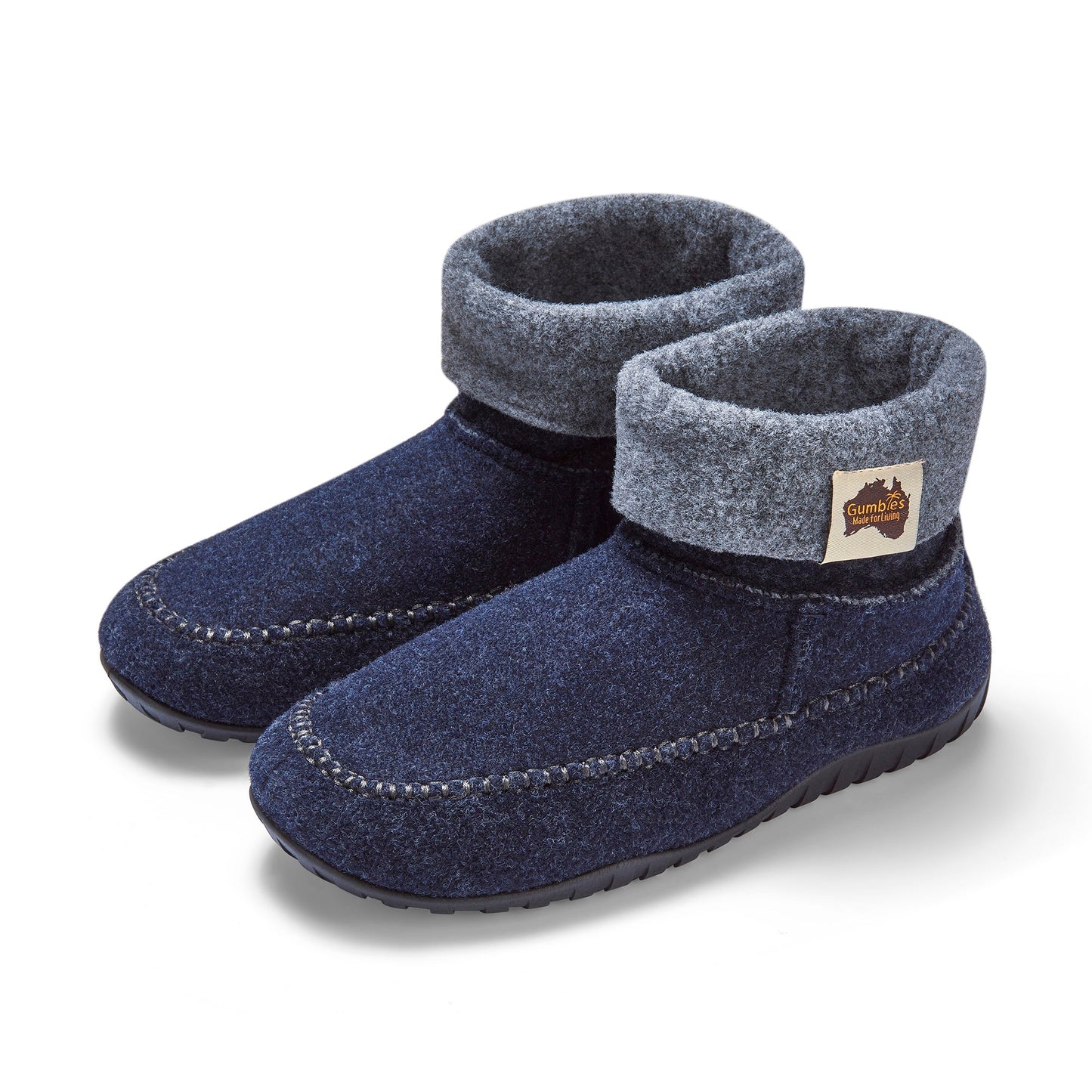 Gumbies Thredbo - Women's - Navy & Grey