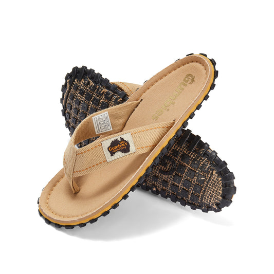 Gumbies Islander Flip-Flops - Men's - Classic Sand