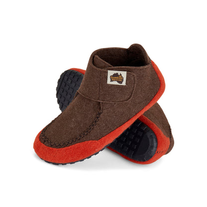 Gumbies Quokka - Men's - Chocolate & Orange