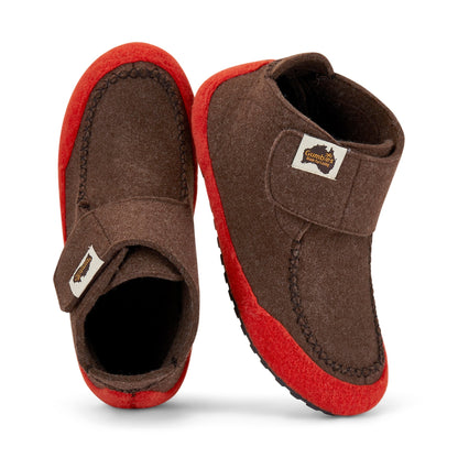 Gumbies Quokka - Men's - Chocolate & Orange
