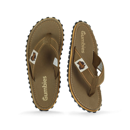 Gumbies Islander Flip-Flops - Women's - Classic Khaki